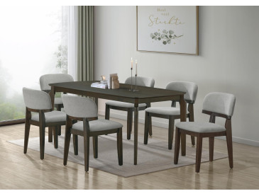 Finland – 7 Pcs Dining Set – Rustic