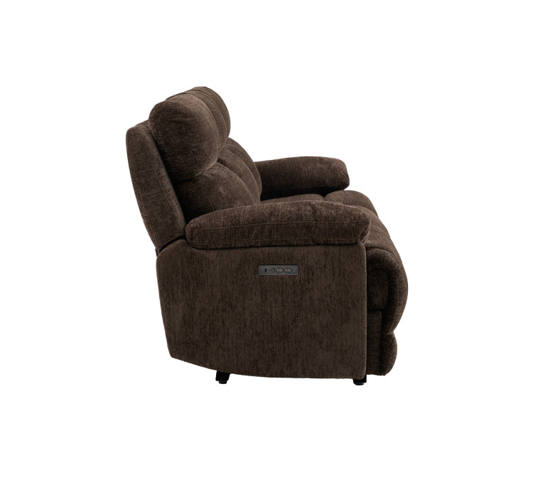 Gatlin Dual/Power Reclining, Fabric - Brown