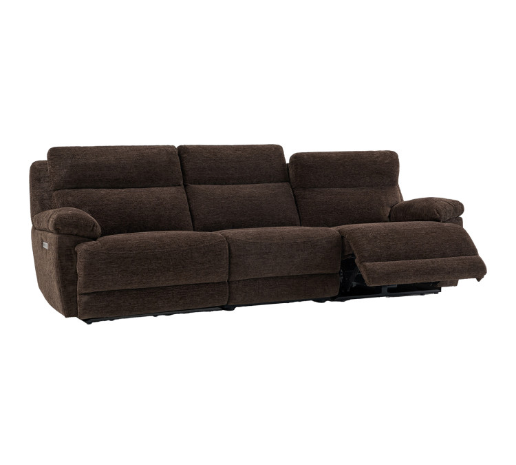 Gatlin Dual/Power Reclining, Fabric - Brown