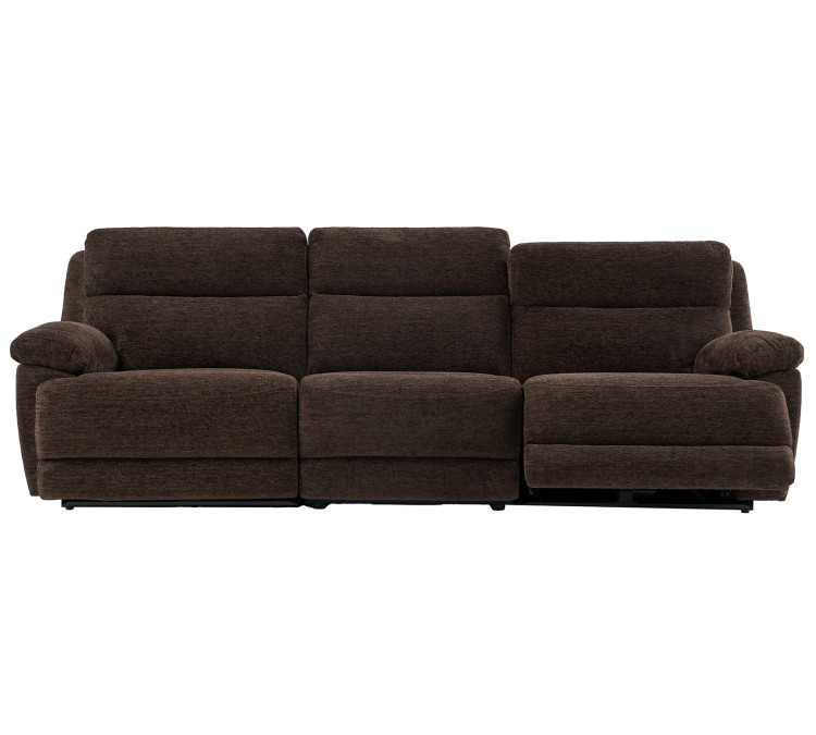 Gatlin Dual/Power Reclining, Fabric - Brown