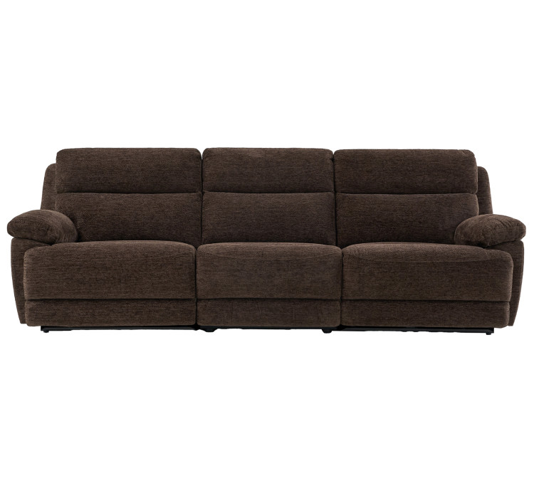 Gatlin Dual/Power Reclining, Fabric - Brown