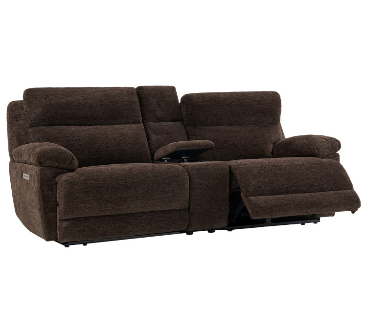 Gatlin Dual/Power Reclining, Fabric - Brown