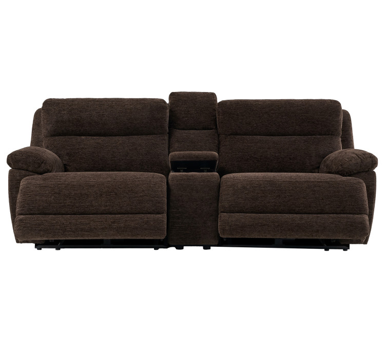 Gatlin Dual/Power Reclining, Fabric - Brown