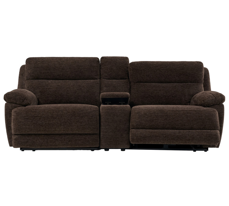 Gatlin Dual/Power Reclining, Fabric - Brown