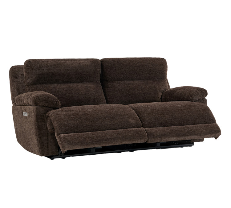 Gatlin Dual/Power Reclining, Fabric - Brown
