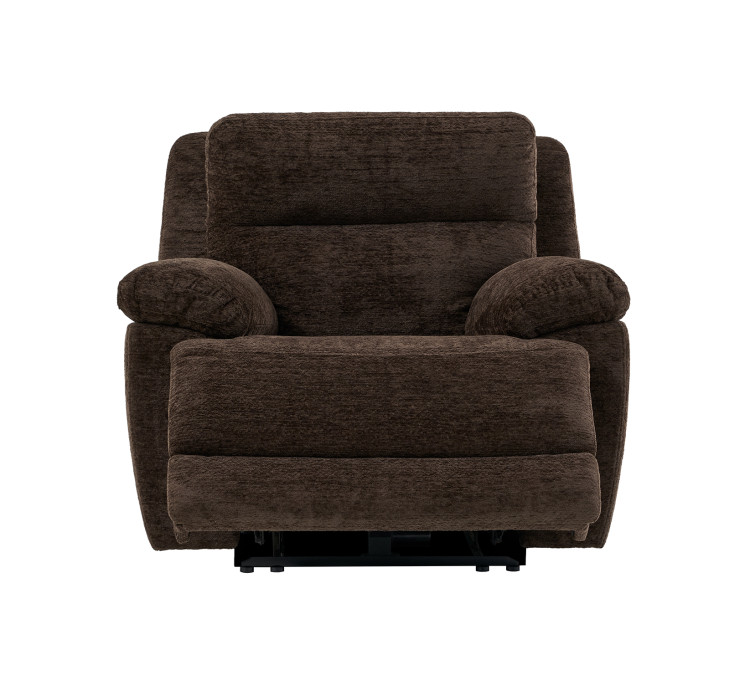 Gatlin Dual/Power Reclining, Fabric - Brown