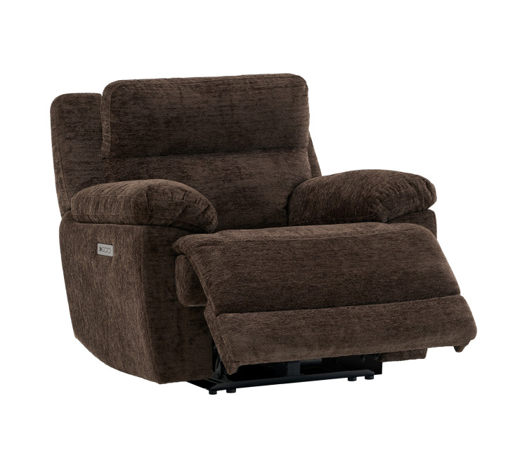 Gatlin Dual/Power Reclining, Fabric - Brown