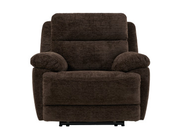 Gatlin Fabric Dual/Power Recliner - Brown