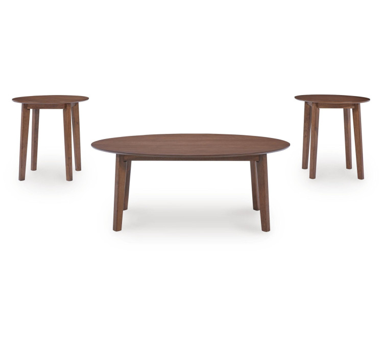 Gordonay Table (Set of 3) - Brown