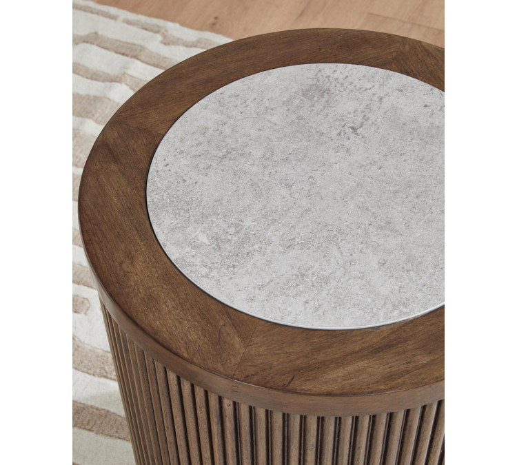 Hadonna End Table - Brown