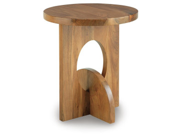 Hollbourne Accent Table - Brown