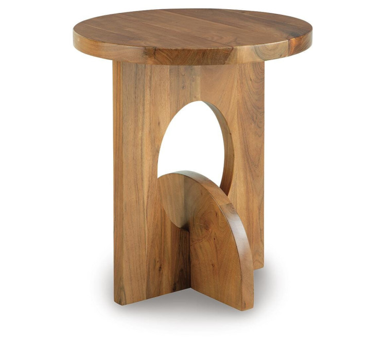 Hollbourne Accent Table - Brown