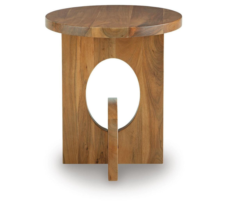 Hollbourne Accent Table - Brown