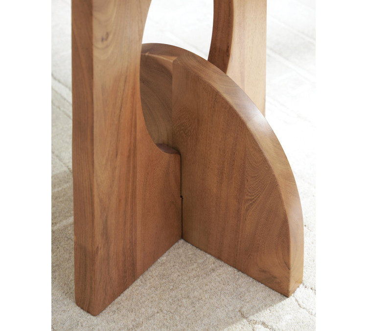 Hollbourne Accent Table - Brown