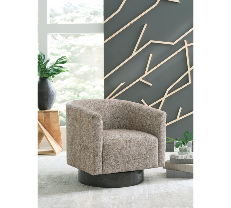 Jorryn Swivel Accent Chair - Brown