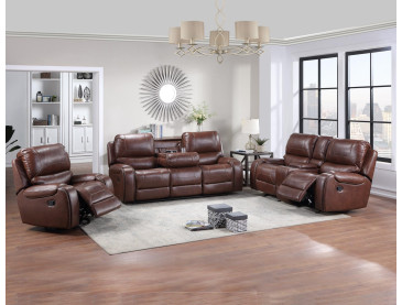 Keily Manual Reclining - Brown