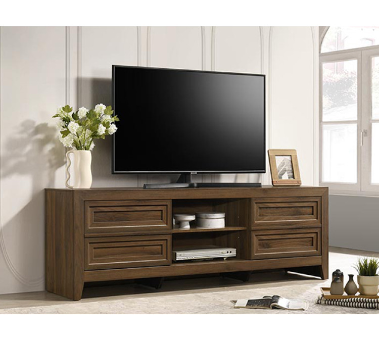 LORRAINE TV STAND - Brown