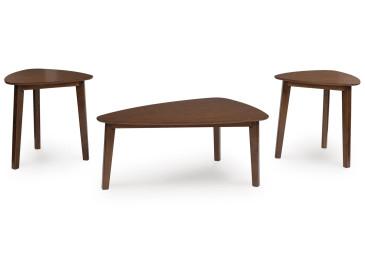 Lyncott Table (Set of 3) - Brown