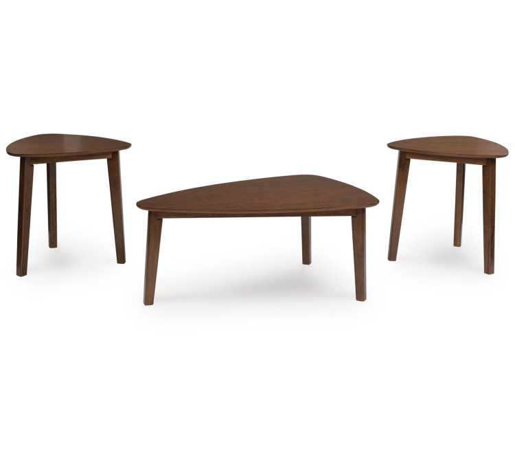 Lyncott Table (Set of 3) - Brown