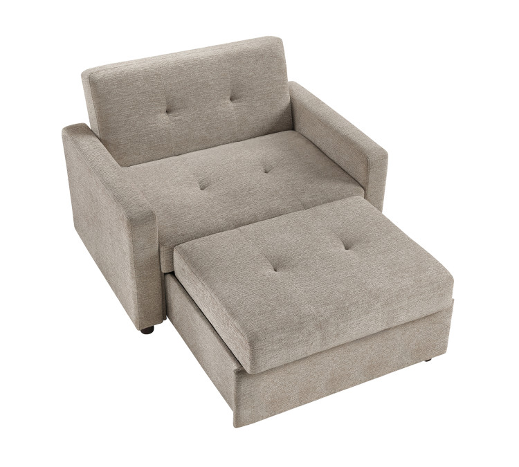 Noah Convertible Sleeper Chair/and/a/Half - Brown