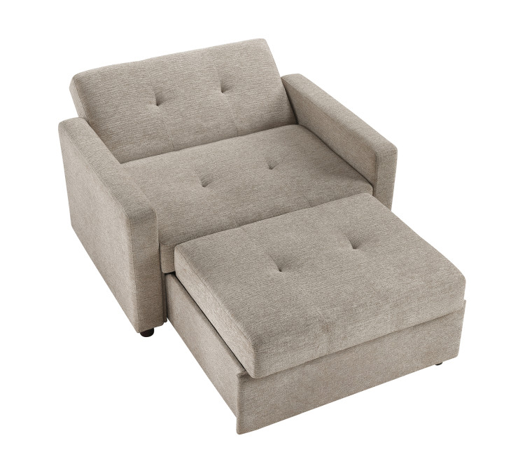 Noah Convertible Sleeper Chair/and/a/Half - Brown