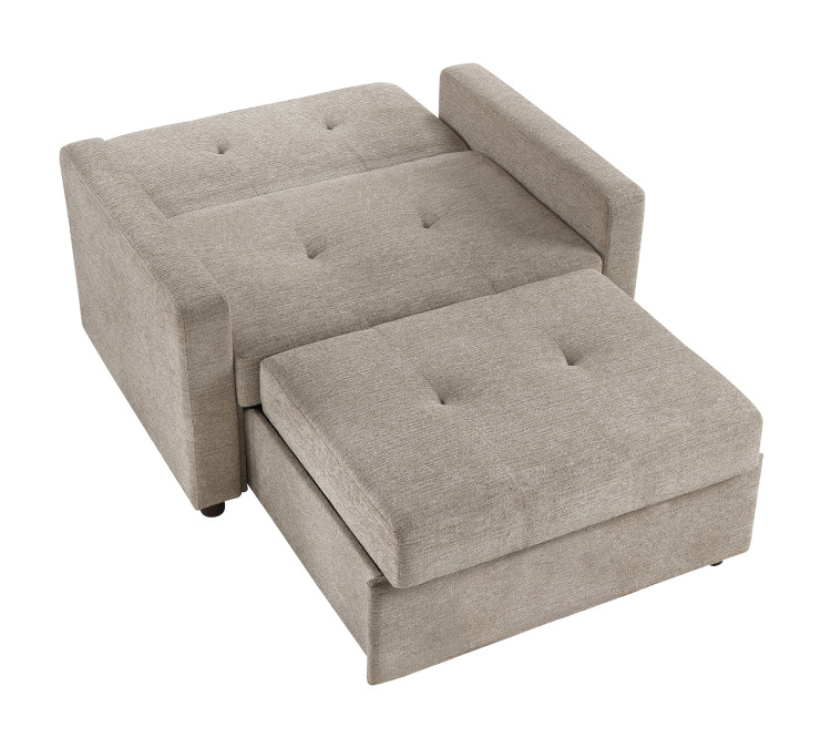 Noah Convertible Sleeper Chair/and/a/Half - Brown