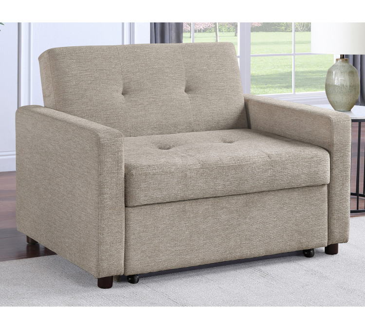 Noah Convertible Sleeper Chair/and/a/Half - Brown