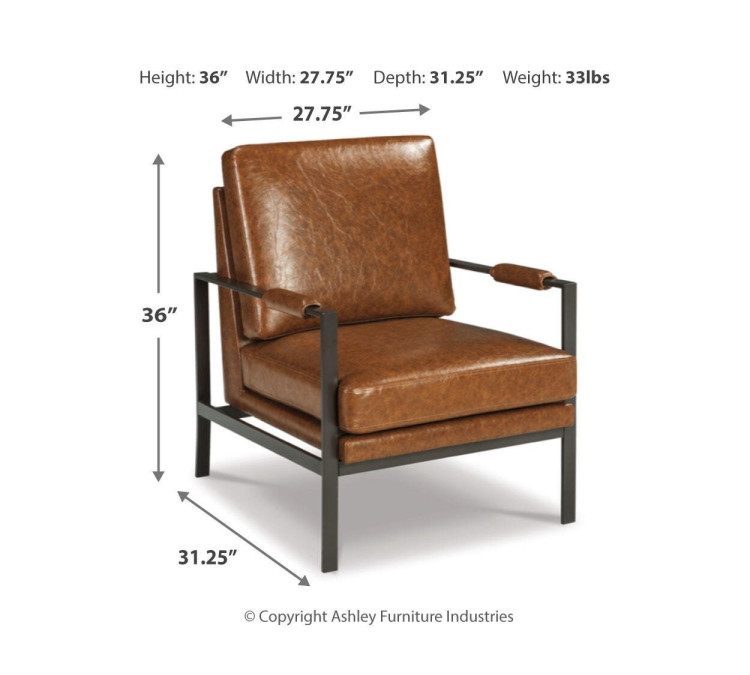 Peacemaker Accent Chair - Brown