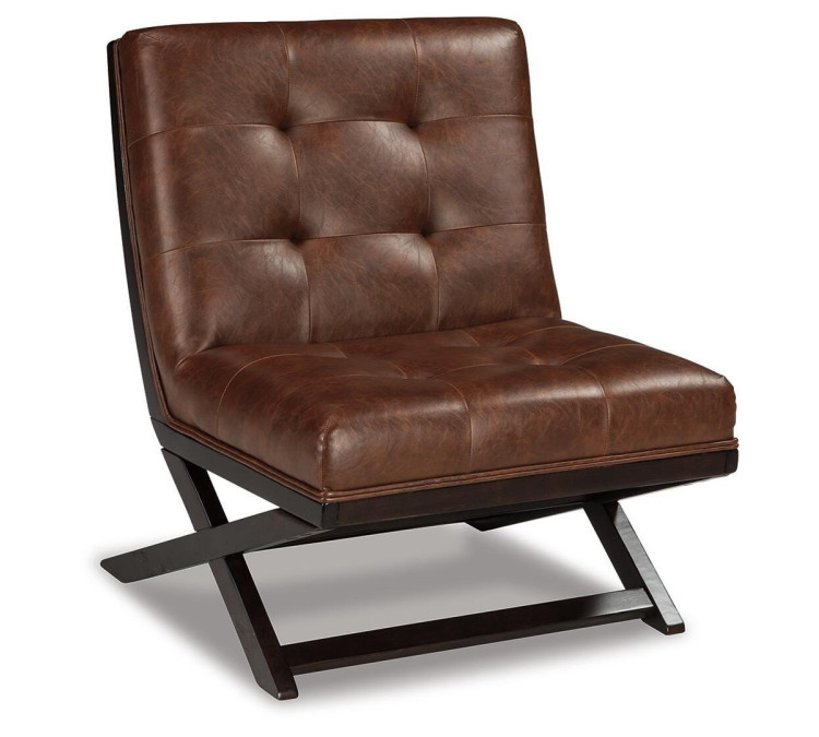 Sidewinder Accent Chair - Brown