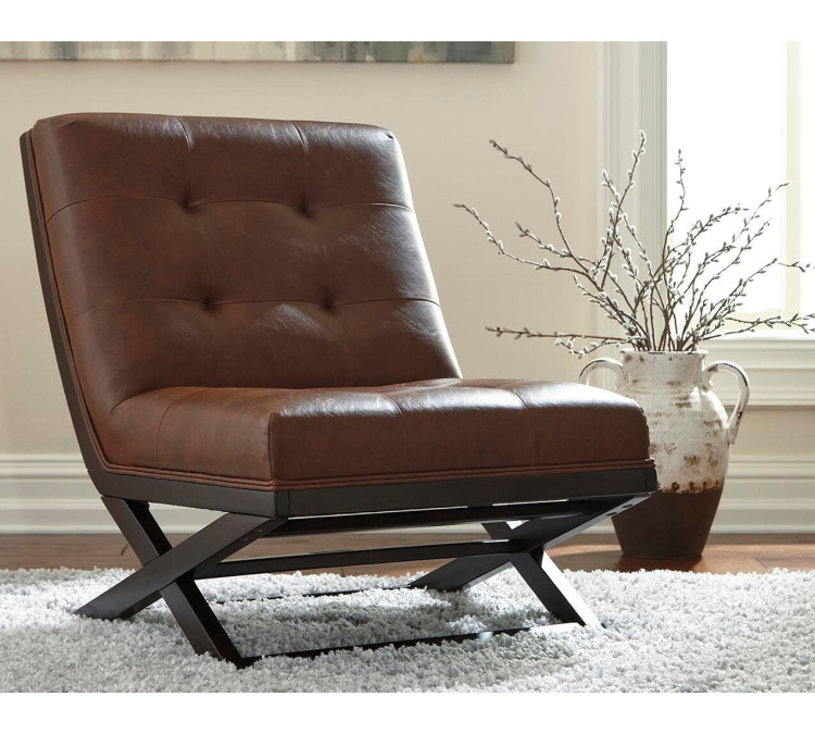 Sidewinder Accent Chair - Brown
