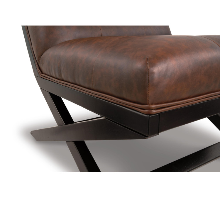 Sidewinder Accent Chair - Brown