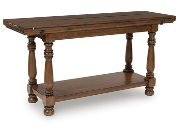 Sturlayne Flip Top Sofa Table - Brown