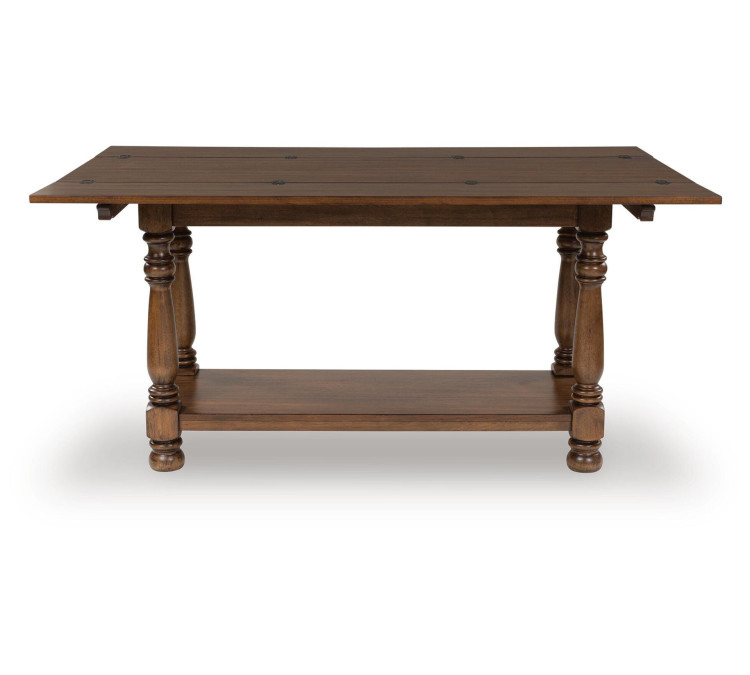 Sturlayne Flip Top Sofa Table - Brown