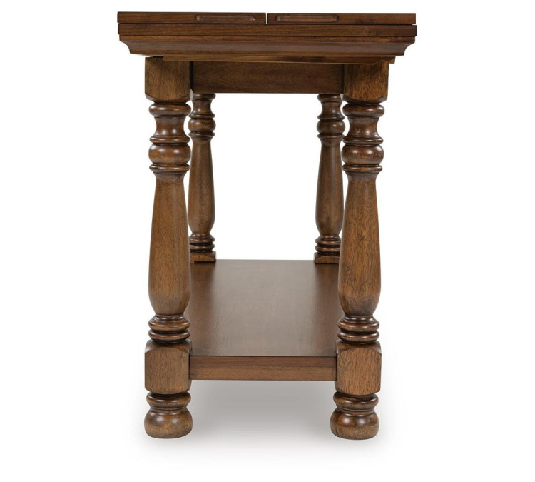 Sturlayne Flip Top Sofa Table - Brown