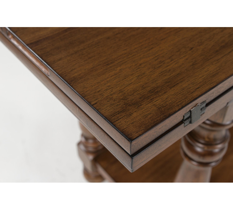 Sturlayne Flip Top Sofa Table - Brown