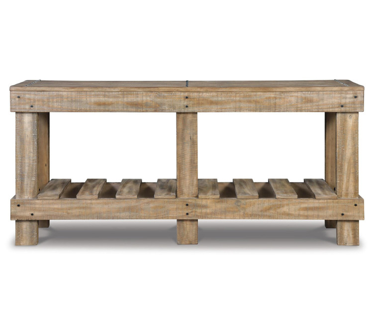 Susandeer Sofa/Console Table - Brown