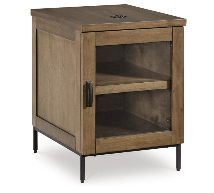 Torlanta Chairside End Table - Brown