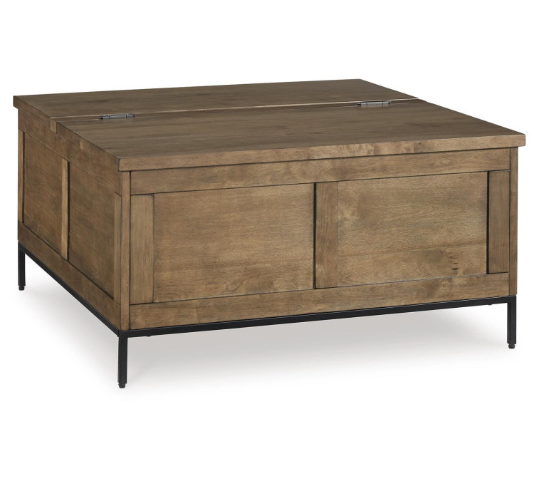 Torlanta Lift-Top Coffee Table - Brown