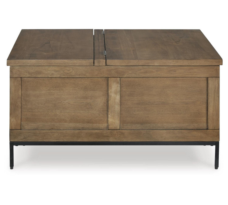 Torlanta Lift-Top Coffee Table - Brown