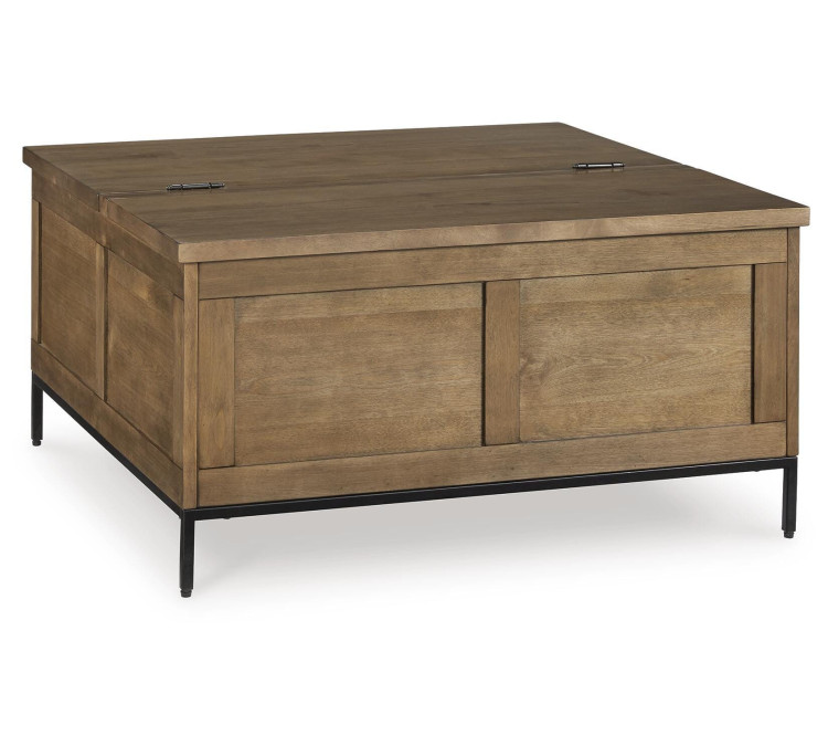 Torlanta Lift-Top Coffee Table - Brown