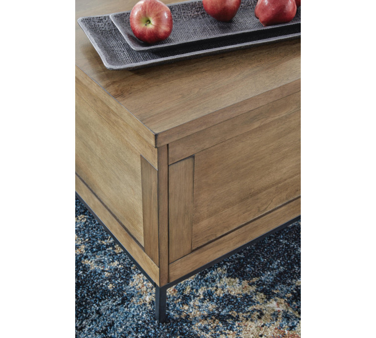 Torlanta Lift-Top Coffee Table - Brown