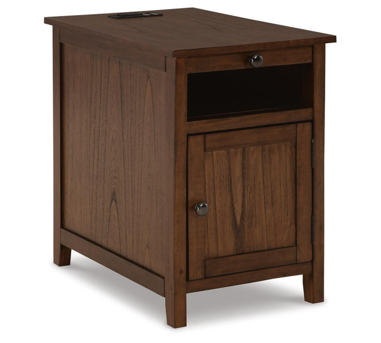 Treytown Chairside End Table - Brown