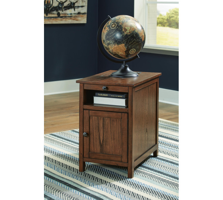 Treytown Chairside End Table - Brown