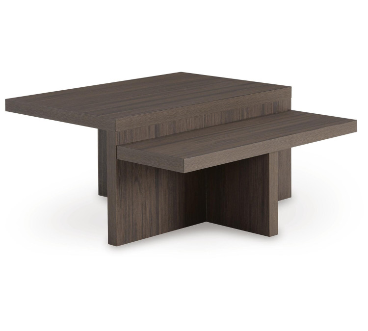 Zendex Table (Set of 2) - Brown