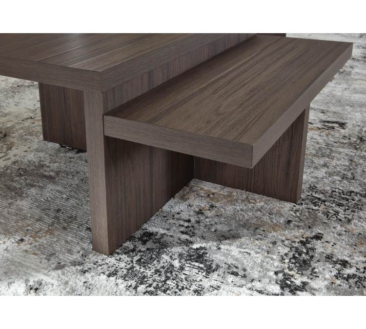 Zendex Table (Set of 2) - Brown