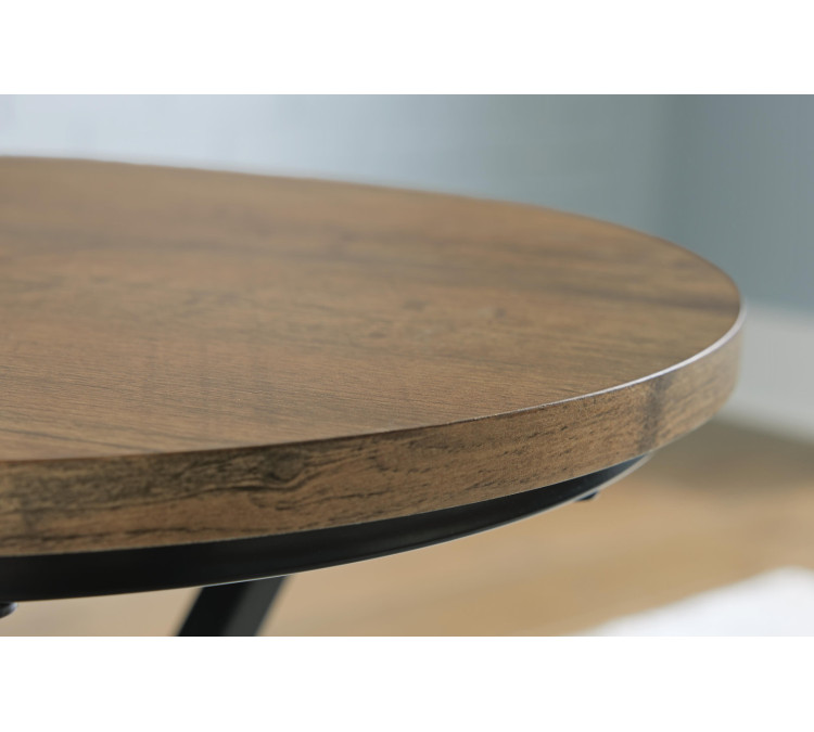Cassbryn Table (Set of 3) - Brown/Black