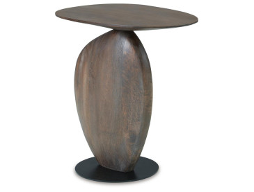 Cormmet Accent Table - Brown/Black