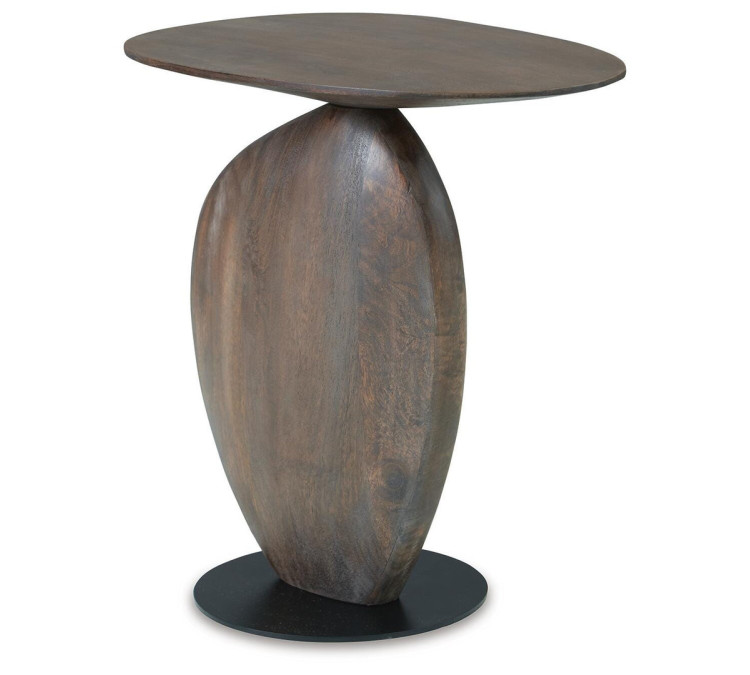 Cormmet Accent Table - Brown/Black