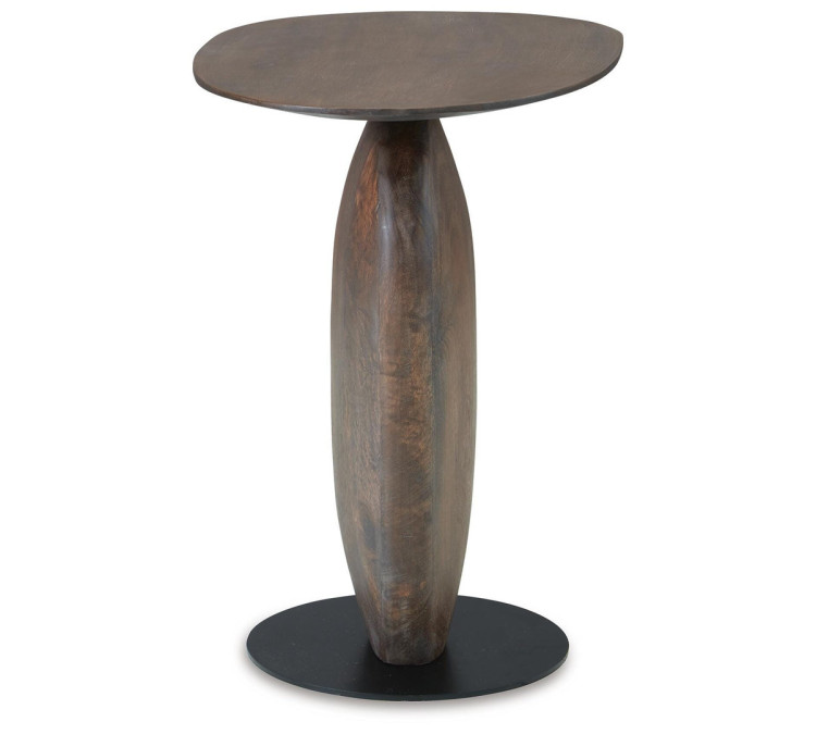 Cormmet Accent Table - Brown/Black