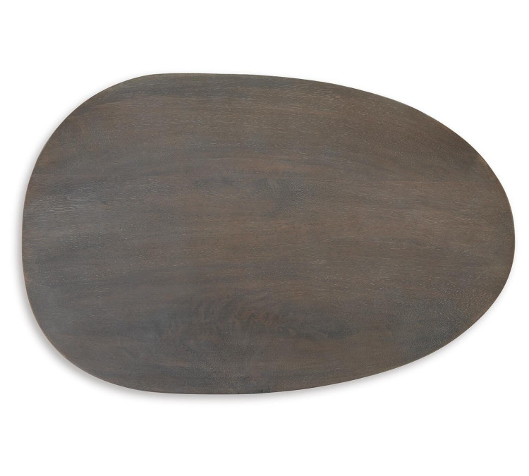 Cormmet Accent Table - Brown/Black